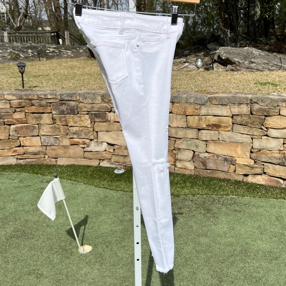 DL 1961 Chloe Girls' Eggshell Skinny Jeans - Picture 3 of 15